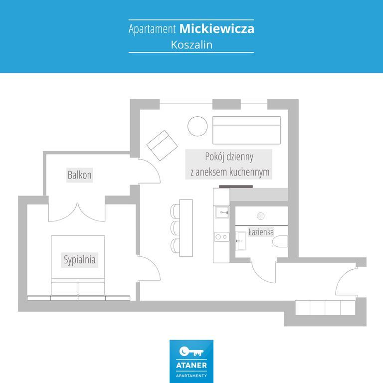 Ataner Apartamenty Koszalin Bagian luar foto
